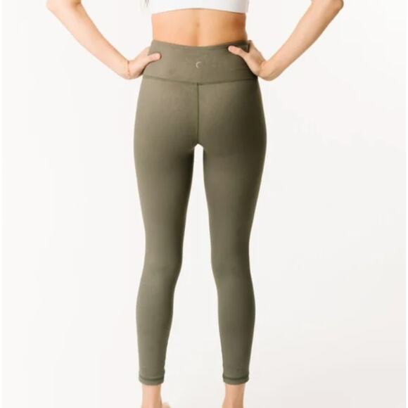 Zyia Active Forest Foliage Light n Tight 7/8 Length Leggings Olive Green Sz 6-8 - Picture 3 of 11